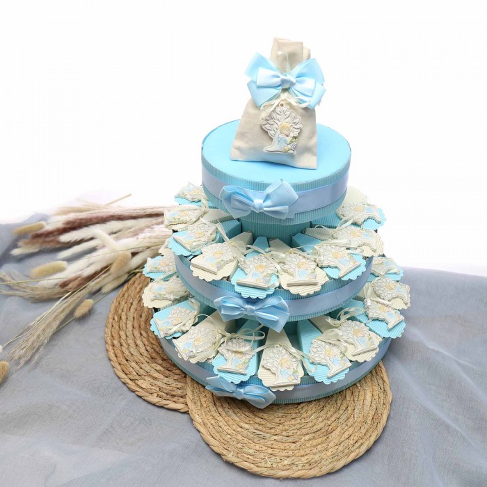 Albero della vita Comunione Appendino Bimbo Torta Bomboniere