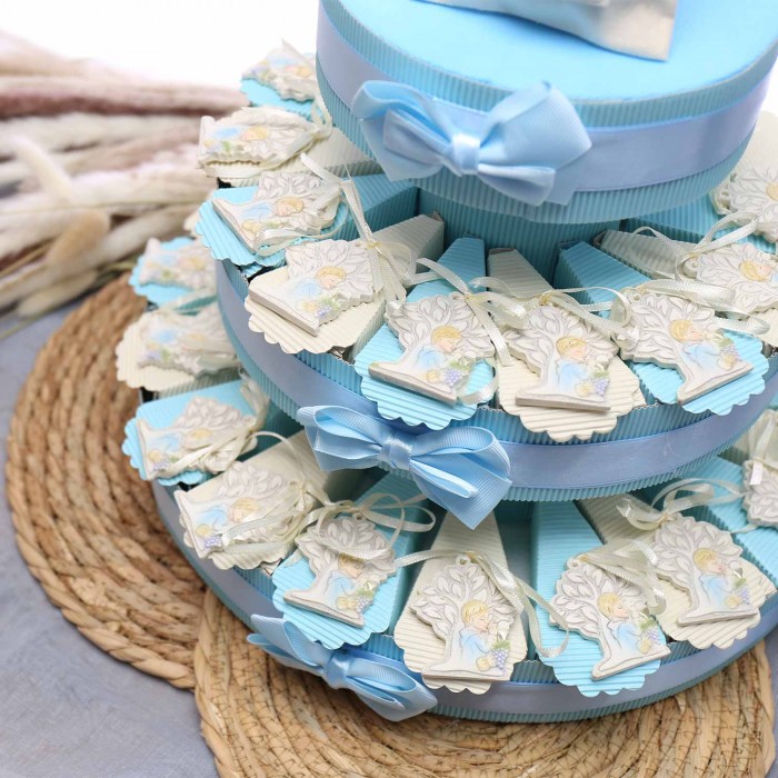 Albero della vita Comunione Appendino Bimbo Torta Bomboniere