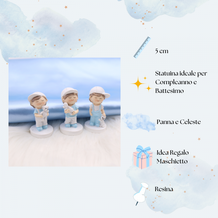 Statuine Bimbi con orsacchiotto Fai Da Te