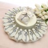 Chiave a Cuore versione Silver Su Torta Bomboniera