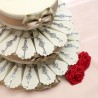 Bomboniere Matrimonio Torta Decoro con Chiave Elegante Principesca