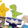 Baby Dinosauro Su Torta Bomboniera Idea Compleanno e Comunione