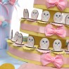 Baby Coniglietto Occhioni Blu Su Torta Bomboniera