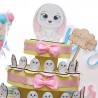 Baby Coniglietto Occhioni Blu Su Torta Bomboniera