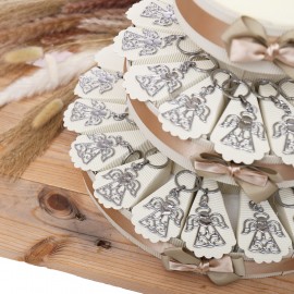 Torta Bomboniera Angelo Con Cuore Idea Prima Comunione