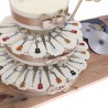 Torta Bomboniere Musicali Ciondoli Chitarre Colorate Compleanno