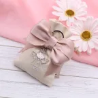 Bimba Angioletto Con Cuore Su Sacchetto
