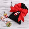 Fast Food Lovers portachiavi Su Sacchetto Bomboniera Compleanno