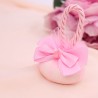 Segnaposto Nascita e Comunione Saponi Profumati con fiocco Rosa e Fiore in Stoffa