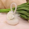 Segnaposto Comunione Saponi Profumati Panna con Fiore