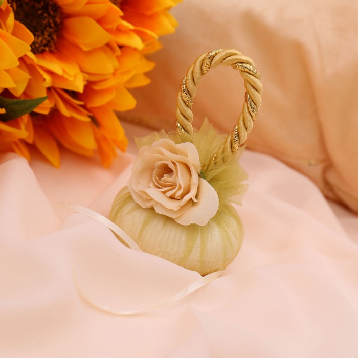 Segnaposto Promessa Saponi Profumati Verde con Fiore Segnaposto Promessa Saponi Profumati Verde con Fiore