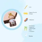 Piccolo Principe Bomboniere Battesimo Bimbo Sacchetti portaconfetti Calamite