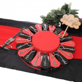 Bomboniere Online  Torta Portaconfetti Calibro con Nappina Laurea Inge