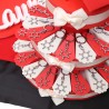 Bomboniere Laurea Biologia e Chimica Ciondolo Atomo con Torta Confetti