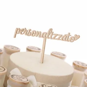 Scritta in legno personalizzato