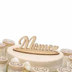 Scritta in legno personalizzato
