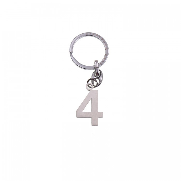 Numero 4 Portachiave Silver Idea Compleanno Fai Da Te