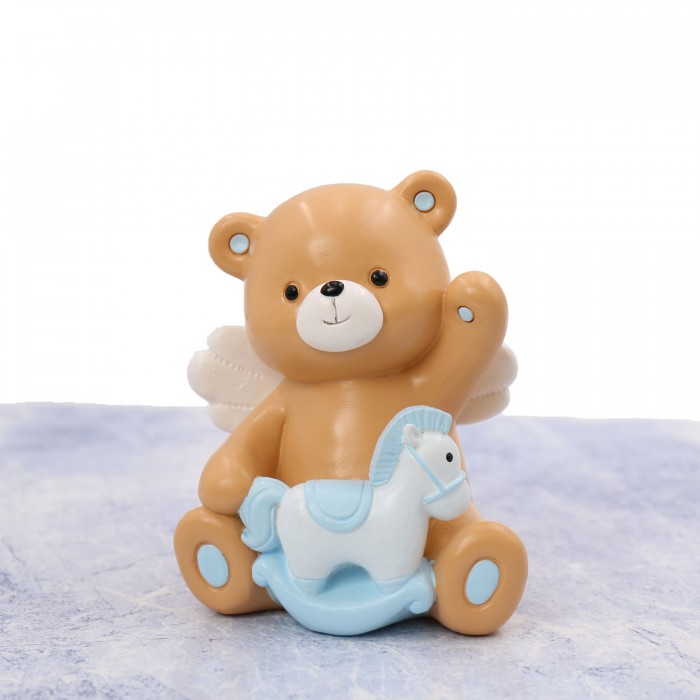 Bomboniera Orsetti con Ali Bimbo Statuine "Magicorsetti"