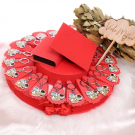 Torta Bomboniera Portachiave Laurea Economia e Commercio