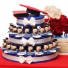 Bomboniere Laurea Gufetto Intelligente Su Torta Idea Laurea