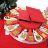 Torta Bomboniera Portachiave Macchina da Scrivere Gold Laurea in Comunicazione