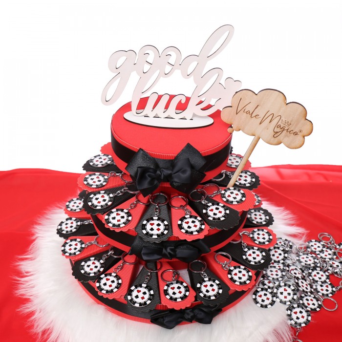 Torta Bomboniera Fiches Poker Bomboniera Compleanno
