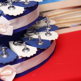 Torta con Martello Giudice Bomboniere Laurea in Giurisprudenza