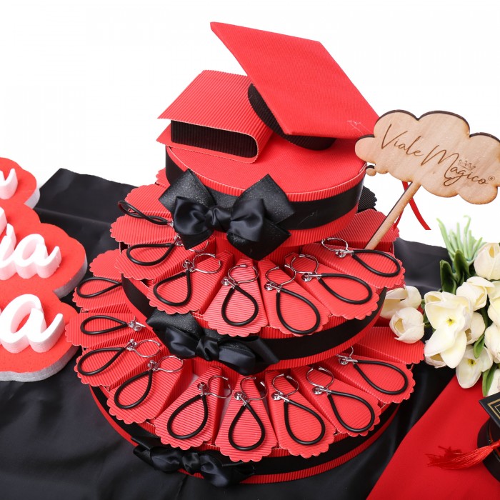Bomboniere Online  Torta Portaconfetti con Stetoscopio Maxi Laurea Inf