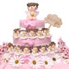 Bomboniere "Cuore degli Angeli" Torta con Statuine per Bimba
