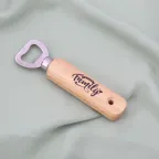 Apribottiglie con frase personalizzata per Bar e logo