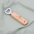 Apribottiglie con frase personalizzata per Bar e logo
