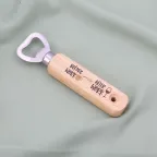 Apribottiglie con frase personalizzata per Bar e logo
