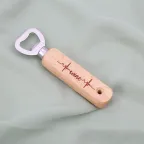 Apribottiglie con frase personalizzata per Bar e logo