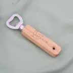 Apribottiglie con frase personalizzata per Bar e logo