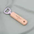 Apribottiglie con frase personalizzata per Bar e logo