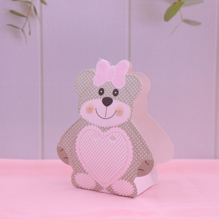 Kit 10 Teddy Bear Astuccio FAI DA TE portaconfetti da confezionare