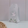 Tag Scatolina portaconfetti Cresima con Colomba FAI DA TE