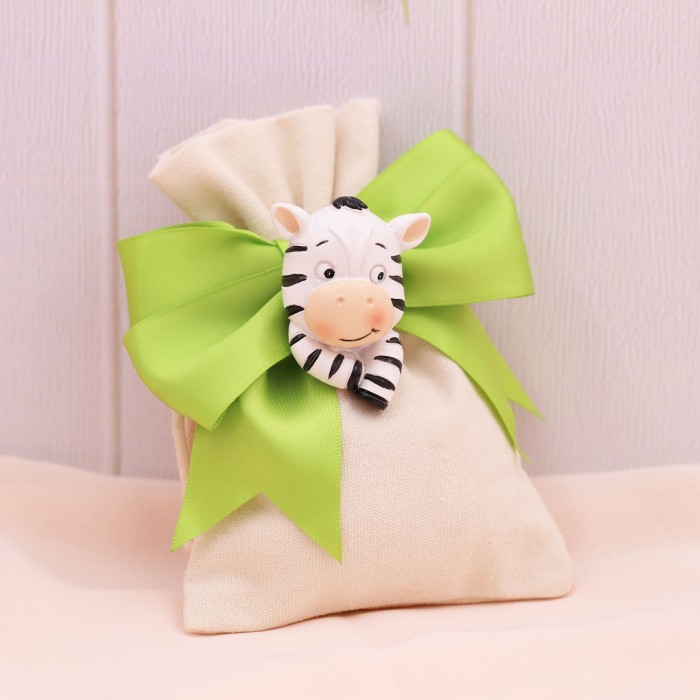 Torta Sacchetti Baby Savana Dream Animaletti Magnete Battesimo