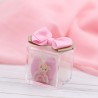 Plexiglass Orsetto Arcobaleno Battesimo Bimba