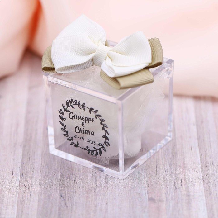 Segnaposto Matrimonio Plexiglass Personalizzato Con Nomi
