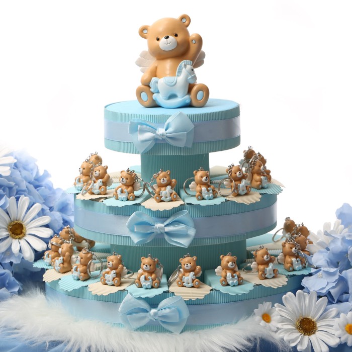 Orsetto con Ali Torte Bomboniere Bimbo Portachiavi Magicorsetti