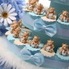 Bomboniere Battesimo Orsetto con Ali Bimbo Portachiavi Torte Magicorsetti