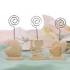 Segnaposto Bomboniere Matrimonio e Promessa Modelli Assortiti Con Cuori Memoclip Eternal Love