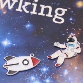 Gadget Compleanno Portachiave Navicella e Astronauta