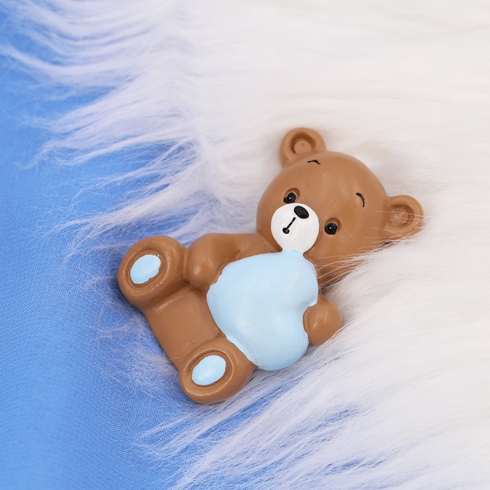 Orsetto con Cuore Bimbo Magnete MilleCuori