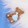Orsetto con Cuore Bimbo Magnete MilleCuori