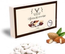 CONFETTI Bianchi con Mandorla Officina del Cioccolato