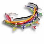 Mini Tao Braccialetti con Ciondoli per Prima Comunione