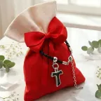 Sacchetto Mini Tao Colorati Braccialetti con Ciondoli Bomboniere Comunione