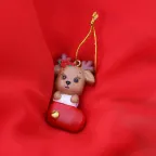 Appendini di Natale Bomboniere per Battesimo e Nascita - Renna